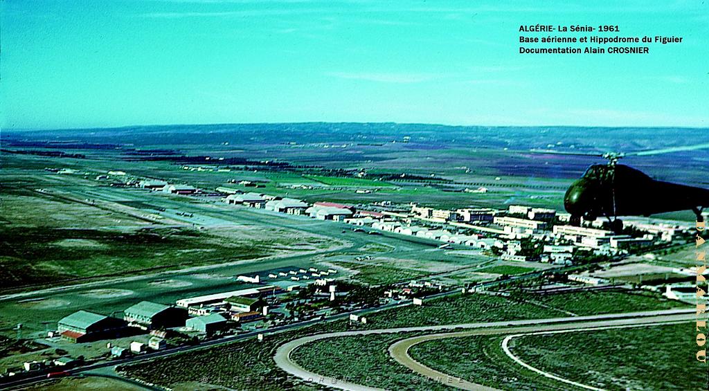 ORAN 1937 HYPPODROME DU FIGIER    (31).jpg - Le terrain d'Oran-la-Sénia le 15/12/1961